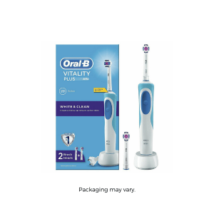 Oral-B Vitality Plus White & Clean Electric Rechargeable Toothbrush packaging