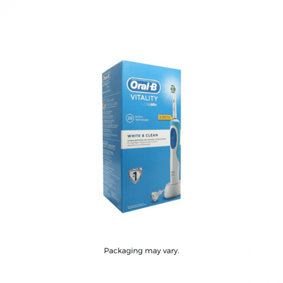 Oral-B Vitality Plus White & Clean Electric Toothbrush packaging