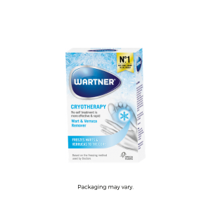 Wartner® Cryotherapy for the removal of warts & verrucas packaging