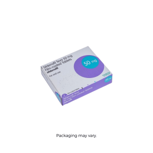 Sildenafil tablets packaging