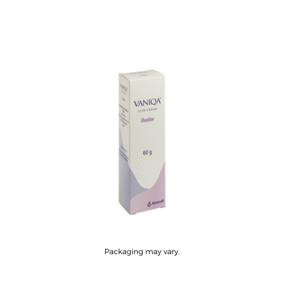 Vaniqa Cream packaging