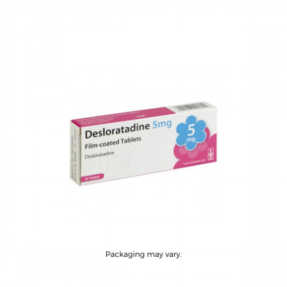 Desloratadine packaging