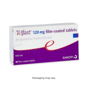 Telfast packaging