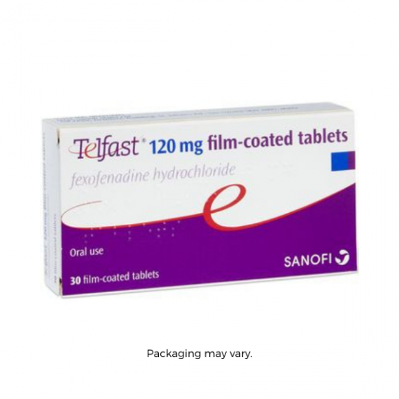 Telfast packaging