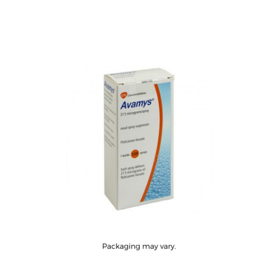 Avamys Nasal Spray packaging