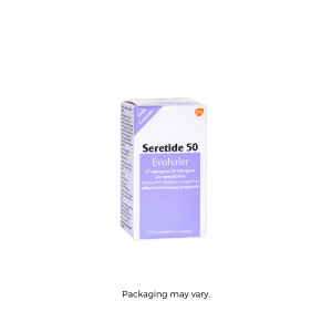 Seretide Evohaler packaging